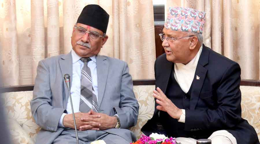 प्रचण्डले भनेझैँ एमालेले माओवादीसँग मिल्ने प्रस्ताव गरेको हो ?